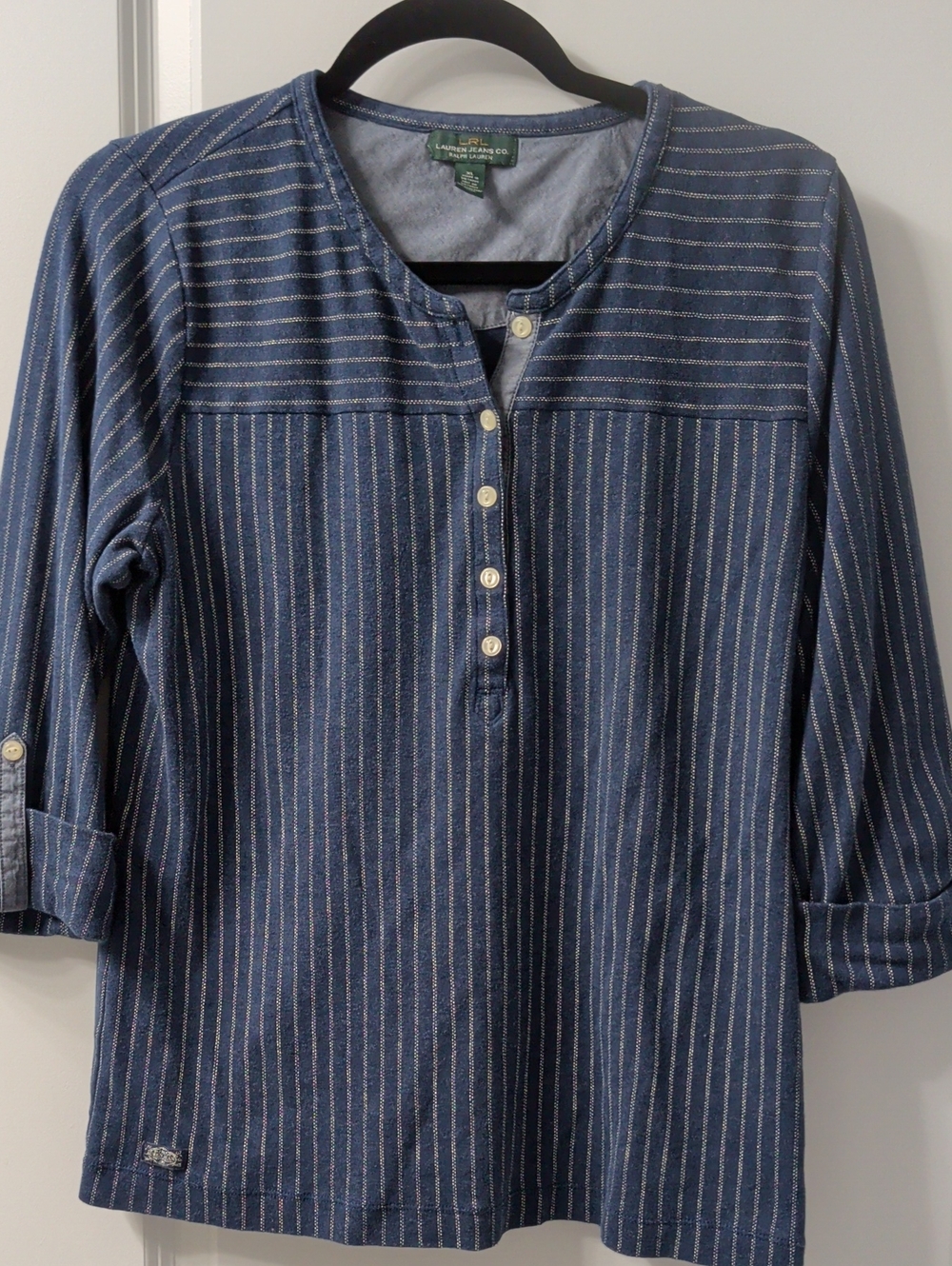 Ralph Lauren Blue Denim Look Shirt